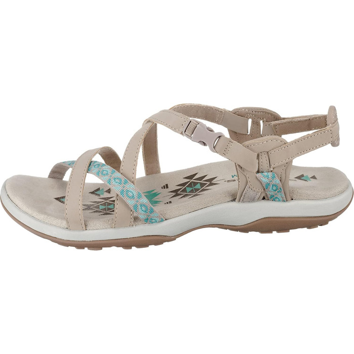 Сандалі жіночі Skechers Reggae Slim-Vacay 39 EU бежеві Duraleather - легкі та зручні босоніжки