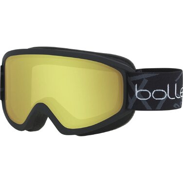Гірськолижні окуляри Bollé FREEZE & PLUS, матово-чорні, з подвійним склом, захистом від запотівання та подряпин
