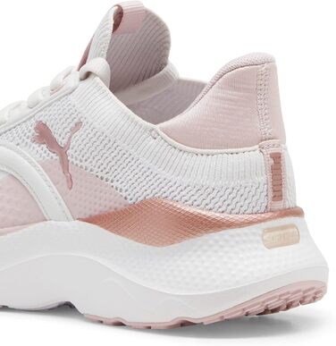 Жіночі кросівки для бігу PUMA Softride Mayve — Колір: Warmweiß-Gold-Schwarz (Сірий/Рожевий/Золотий)