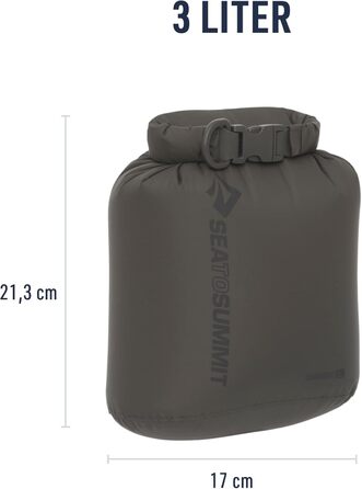 Водонетричка Sea to Summit 13л - легка, водонепроникна сумка для зберігання, оливковий зелений