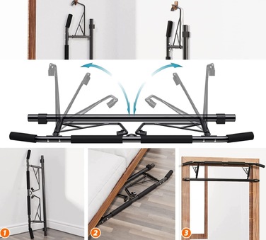 Турнік розсувний JX FITNESS 10-100 см