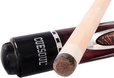 Більярдний кий CUESOUL 57 дюймів, швидке з'єднання, модель CSPC012