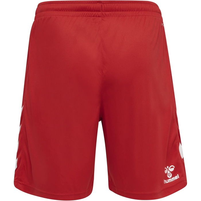 Чоловічі дихаючі спортивні шорти Hummel Core Poly, розмір 3XL, колір Acai/White