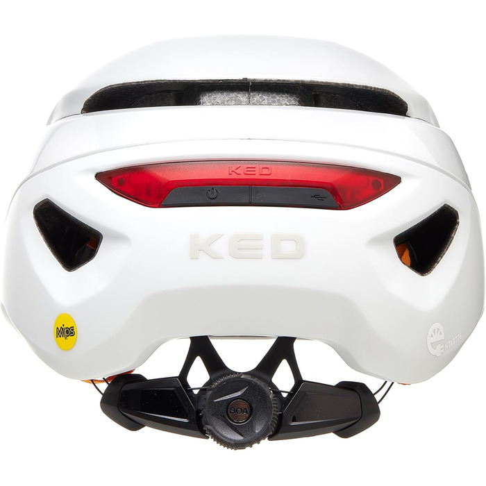 Шолом Mitro UE-1 Urban eBike з LED-ліхтарем, візором, MIPS, BOA Fit System, 58-61 (L)