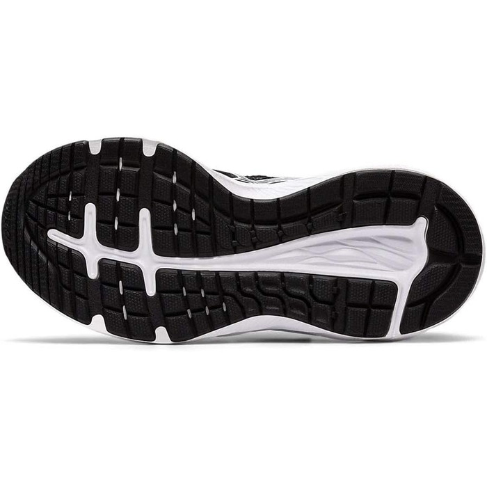 Дитячі кросівки для бігу ASICS Pre Excite 7 PS, чорно-білі, розмір EU 30