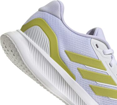Жіночі кросівки для бігу adidas Runfalcon 5 з амортизацією Cloudfoam, білі, розмір 36 EU