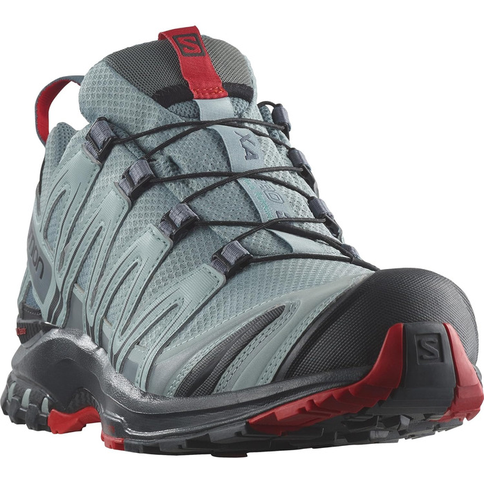 Чоловічі трекінгові черевики Salomon XA PRO 3D Gore-TEX 44 2/3 EU Lead Black Barbados Cherry