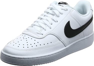 Кросівки Nike Court Vision Low - баскетбольні, білі/чорні, 44.5 EU