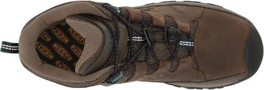 KEEN Targhee Mid WP - водонепроникні трекінгові черевики для дітей (12 Little Kid, Canteen Charisma)