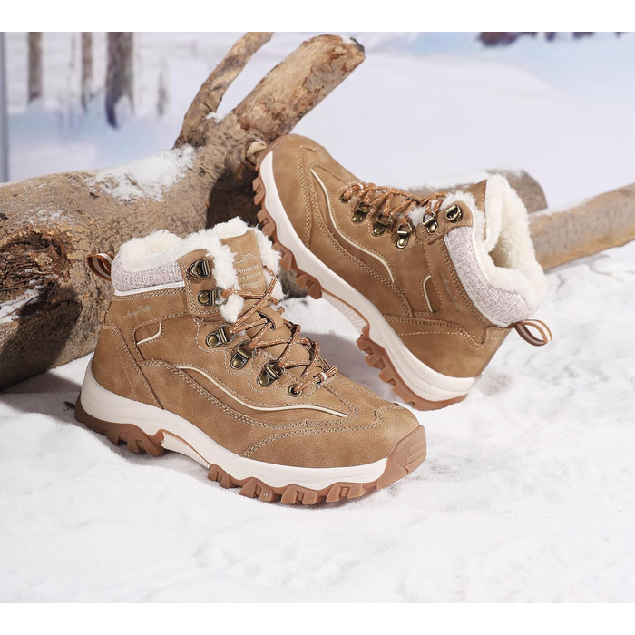 Зимові черевики жіночі ARRRIGO BELLO - тепла підкладка, для роботи та прогулянок, розмір 36-41, колір коричневий