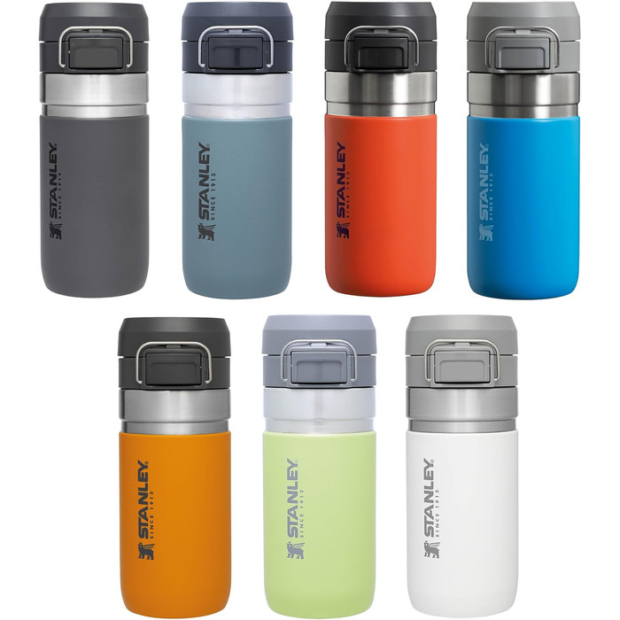 Термос-пляшка Stanley Quick Flip, нержавіюча сталь, 7+ годин холодна, BPA-free, герметична, для води, придатна для миття в посудомийній машині