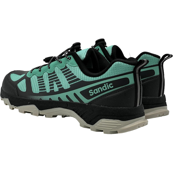 Чоловічі та жіночі трекінгові черевики для хайкінгу та бігу (40 EU, антрацит м'ятно-зелений)