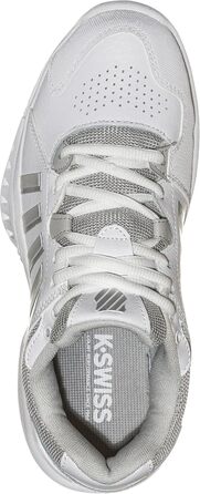 Жіноче тенісне взуття K-Swiss Receiver VT, 39 EU, білий, Vapor Blue, срібло