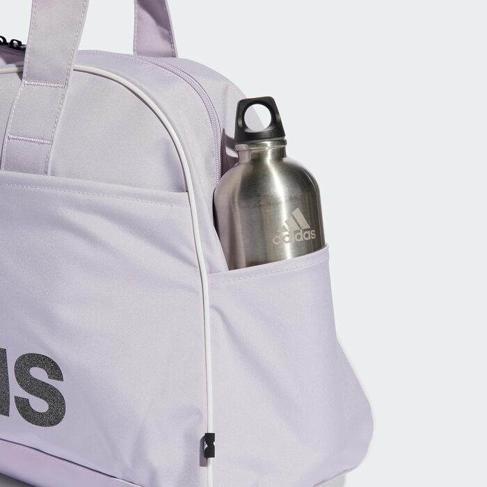 Сумка для боулінгу adidas Linear Essentials жіноча, сріблясто-чорна, універсальний розмір