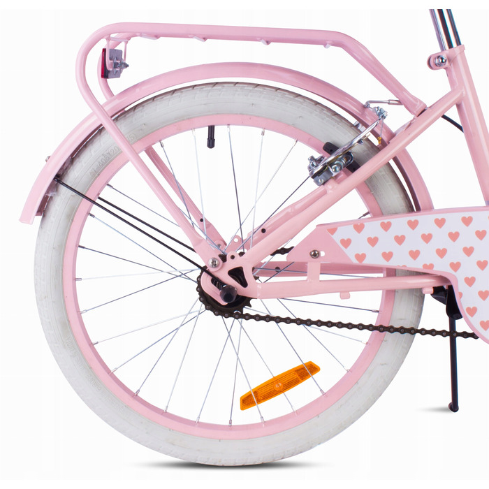 Дитячий велосипед Sun Baby Heart Bike 20 дюймів для дівчинки, рожевий