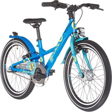 Дитячий гірський велосипед S'Cool XXlite Alloy 20R 3S, 20 дюймів, синій, 2020, алюмінієва рама