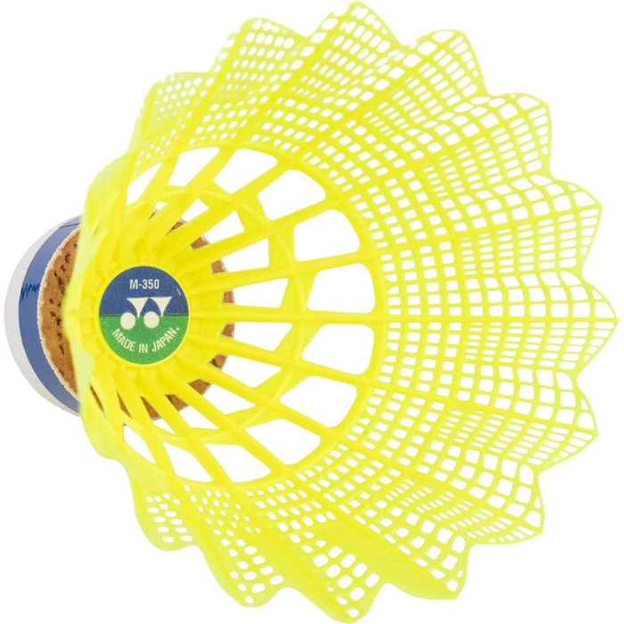 Волан для бадмінтону Yonex Mavis 350 Gelb - міцний, для тренувань та гри