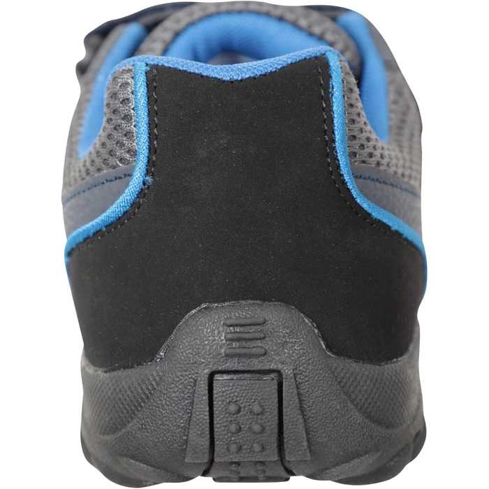 Дитячі трекінгові черевики Mountain Warehouse Mars - легкі, зручні, з кріпленням на липучках (29 EU, темно-синій)