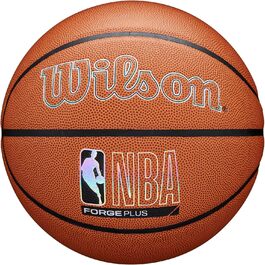Баскетбольний м'яч Wilson NBA Forge Plus для залу та вулиці, розміри 6 і 7