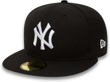 Кепка New Era New York Yankees 59fifty MLB Basic чорно-біла 60 NY