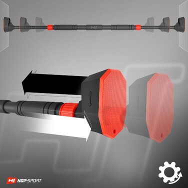 Турнік розсувний Hop-Sport HS-M070DP