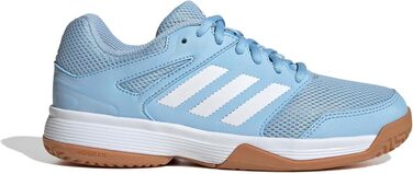 Дитячі кросівки adidas Speedcourt IN для дітей (unisex), Clear Sky / Ftwr White, розмір 37 1/3 EU