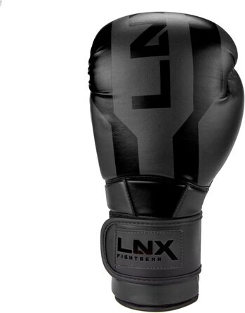 Боксерські рукавички LNX Stealth для чоловіків і жінок, 8-16 унцій, для кікбоксингу, боксу, муай-тай, ММА, тренувань та спарингу