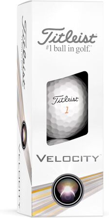 Гольф-м'яч Titleist Velocity, 12 шт, білий