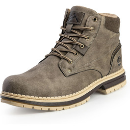 Чоловічі зимові черевики CC-Los з підкладкою, теплі, легкі, не слизькі, снігові черевики, розмір 40-48 EU, 46 EU, широкі, сірі 32