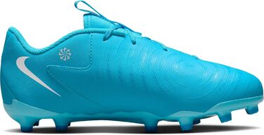 Дитячі футбольні бутси Nike Phantom Gx II Academy Fg/Mg, Blue Fury/White, розмір 37.5