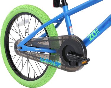 Дитячий велосипед BIKESTAR BMX для хлопчиків і дівчат від 3 до 6 років, 12/16/20 дюймів, синьо-зелений, тестування без ризику