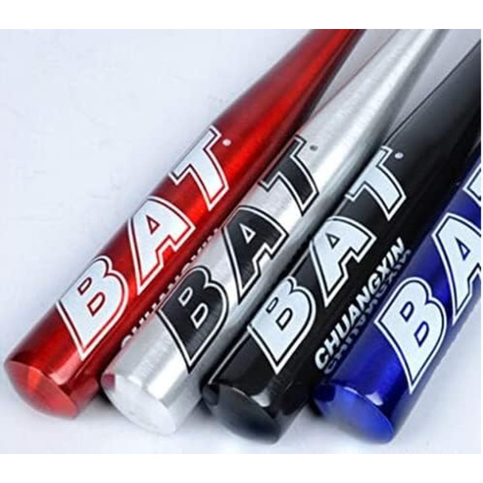 Алюмінієва біта для бейсболу 34 дюйми (86,4 см) багатоколірна, для дорослих та молоді, чоловіча/жіноча (червона)