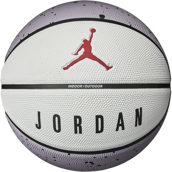 Баскетбольний м'яч Jordan Playground 8P 2.0 розмір 7, сірий/білий/чорний/червоний