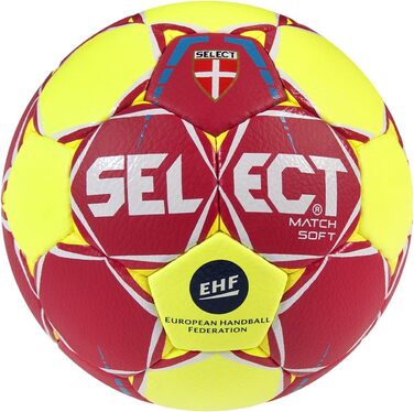 М'яч для гандболу Select Unisex Match Soft, універсальний, м'який