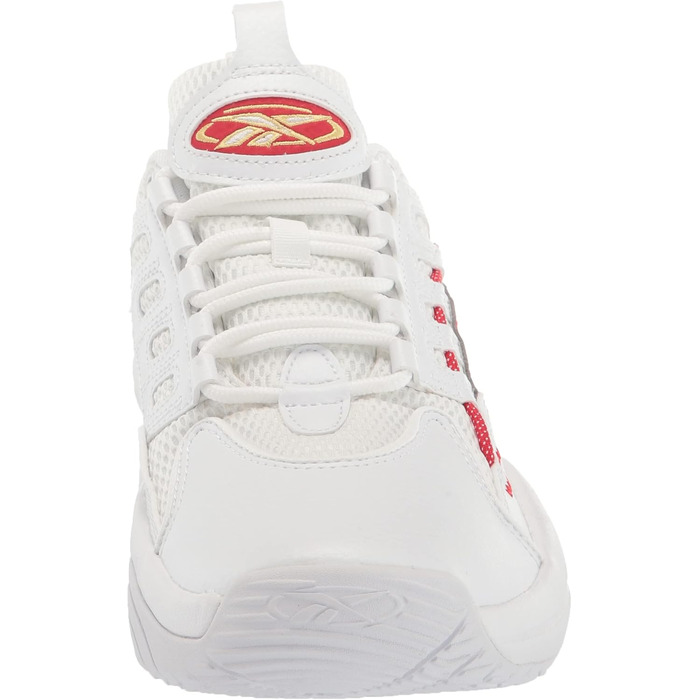 Баскетбольне взуття Reebok Unisex Lösung Mitte, 36 EU, білий, Vector Blue, Matte Gold