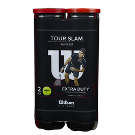 Тенісні м'ячі Wilson Tour Slam, жовті, 2 банки по 4 м'ячі, WRT115302 Single