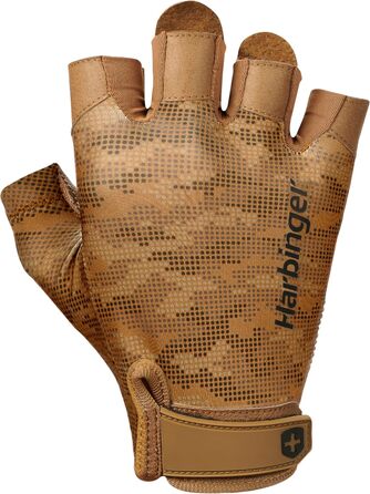 Рукавички Harbinger Pro Gloves - Легкі та гнучкі для підтримання середнього навантаження, унісекс (бежевий, L)