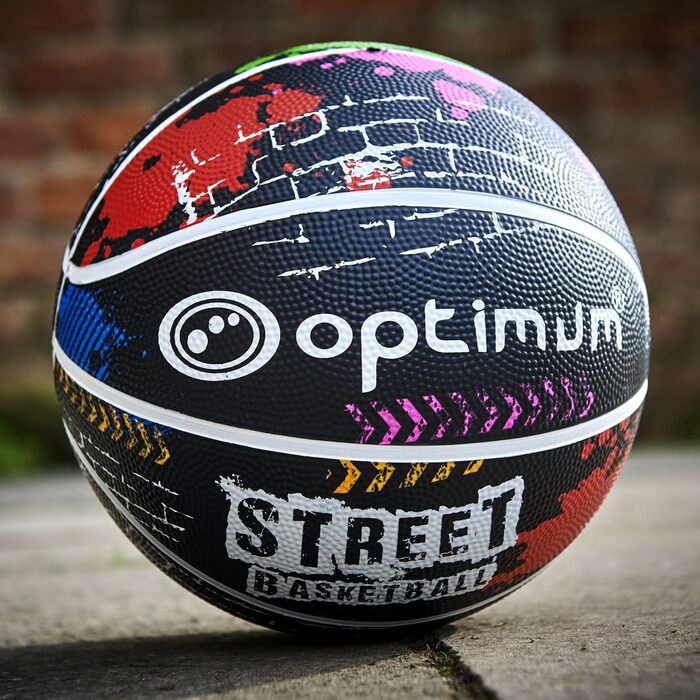 Баскетбольний м'яч Optimum Graffiti Street, розмір 7, для вулиці