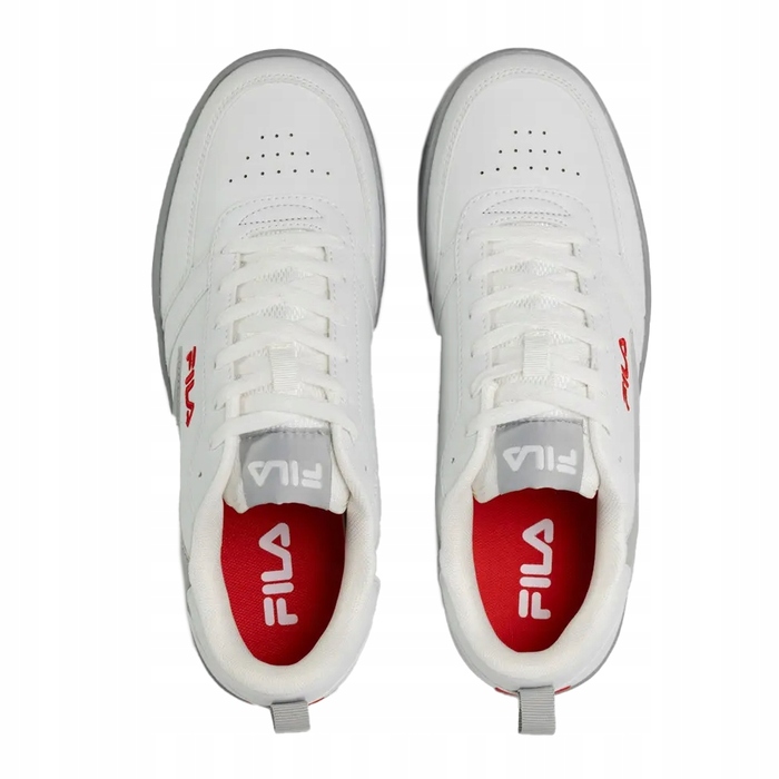 Чоловічі кросівки FILA REGA Sport з екошкіри, легкі, білі, розмір 45 (FFM0370)