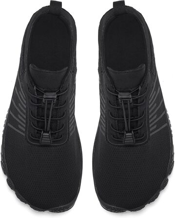 Водні черевики Raqua для плавання та відпочинку на пляжі - чорні (44 EU, Wz1112)