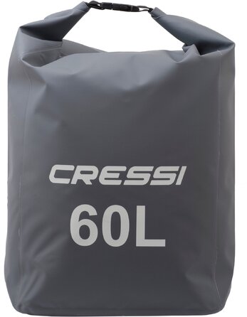 Рюкзак Cressi Dry Back Pack 60 LT - Водонепроникний, Ultraleichter, Unisex для спорту (Сірий)