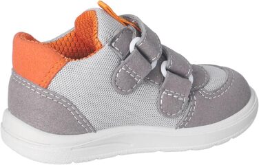 Чобітки RICOSTA для дівчаток та хлопчиків SAM, дитячі черевики для перших кроків, ширина: середня, змінна устілка, веганські, 26 EU, графіт, світло-сірий 460