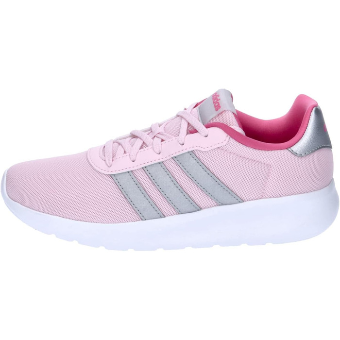 Дитячі кросівки Adidas Lite Racer 3.0 - унісекс, розмір 36 2/3 EU, колір: рожевий, сріблястий