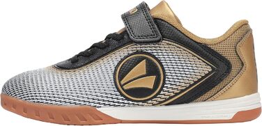 Детские кроссовки для зала JAKO J-SI Course (32 EU, черный/золотой)