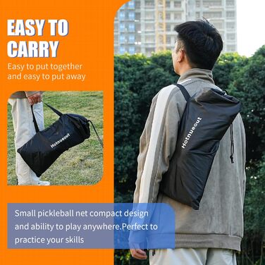 М'яка портативна сітка для піклболу 1.5 м для гри та тренувань. Підходить для вулиці, дому, двір. Сітка для піклболу