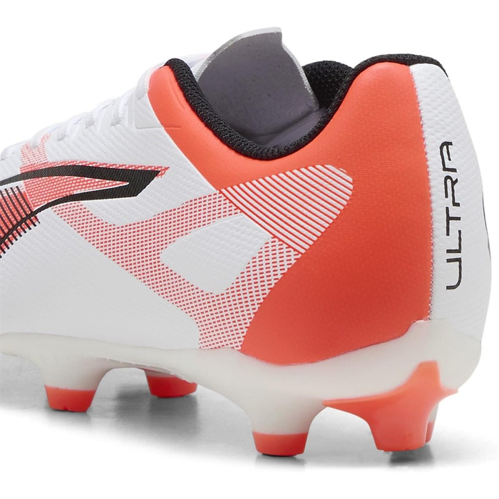 Жіночі футбольні бутси PUMA Ultra 5 Play FG/AG, 39 EU, білий/чорний/червоний