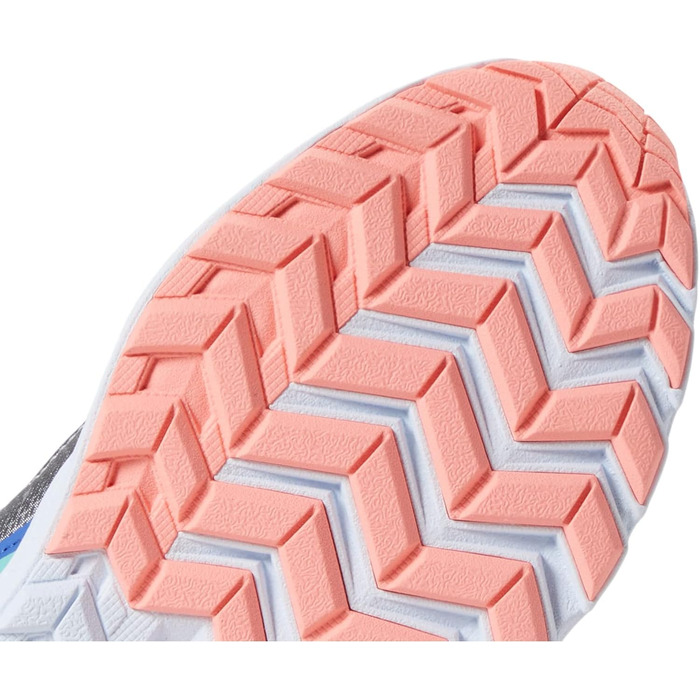 Дитячі кросівки Saucony Cohesion 14 Alternative Closure для малюків (4 Wide) сріблястого та персикового кольорів