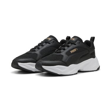 Жіночі кросівки PUMA Cassia 2.0 (35.5 EU, Black Gold White) — стильне спортивне взуття