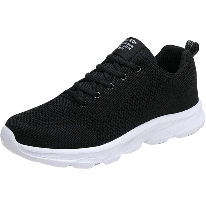 Чоловічі кросівки для бігу, тенісу, спорту та тренувань: зручні, дихаючі, легкі, для активного відпочинку та фітнесу (40 EU, білі)