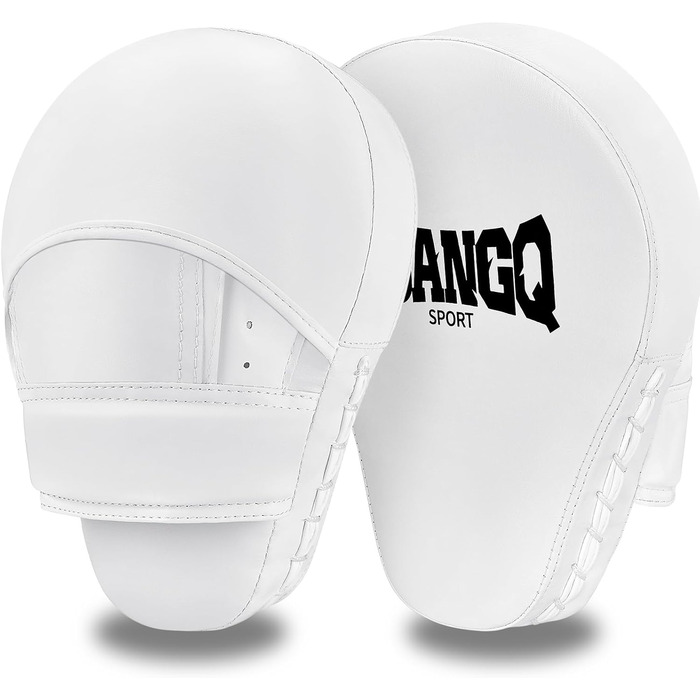 Боксерські рукавички Boxpads для тренувань, MMA, муай-тай, кікбоксингу, карате - білі